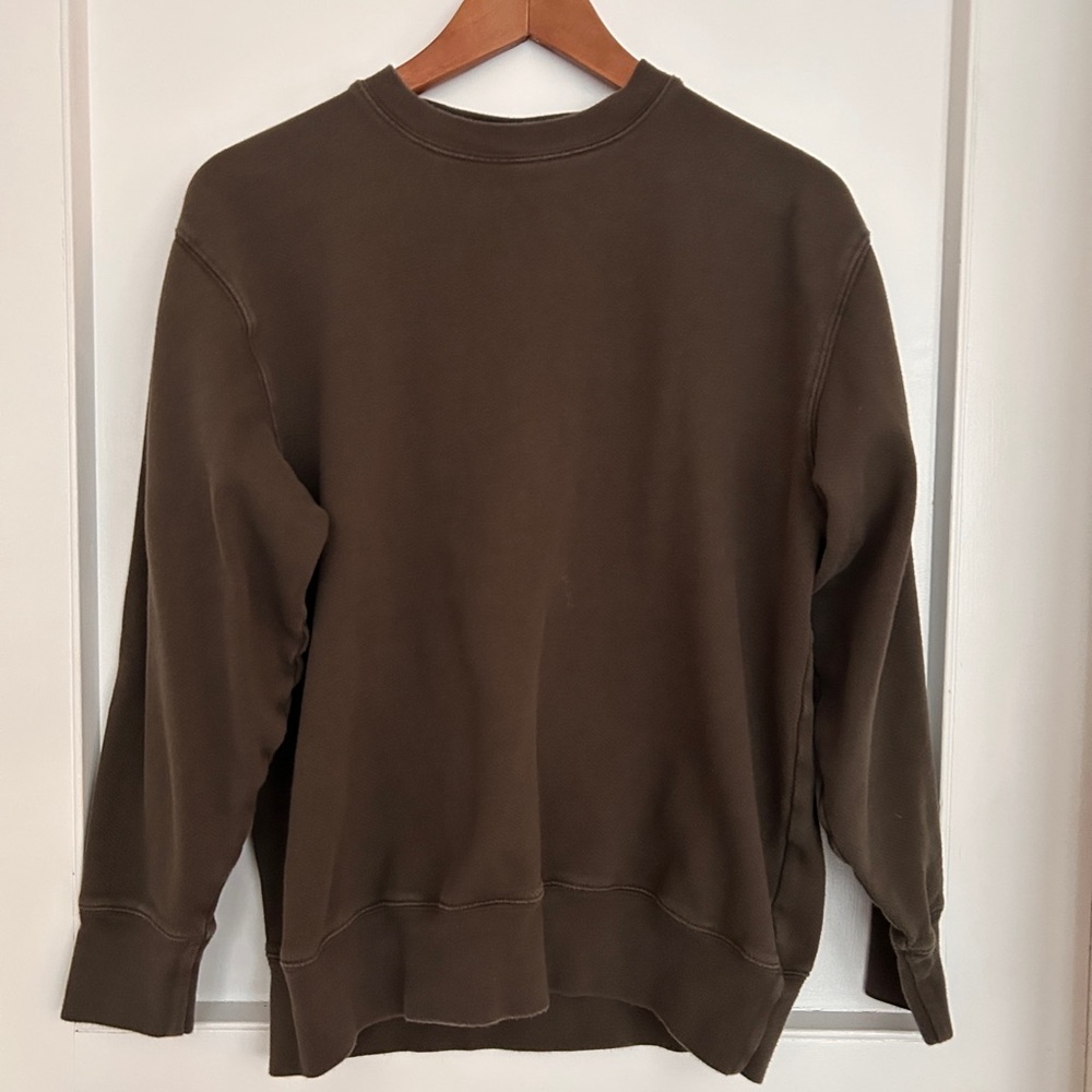 Wilfred Free Olive Green Sweatshirt Size XS - Picture 3 of 7